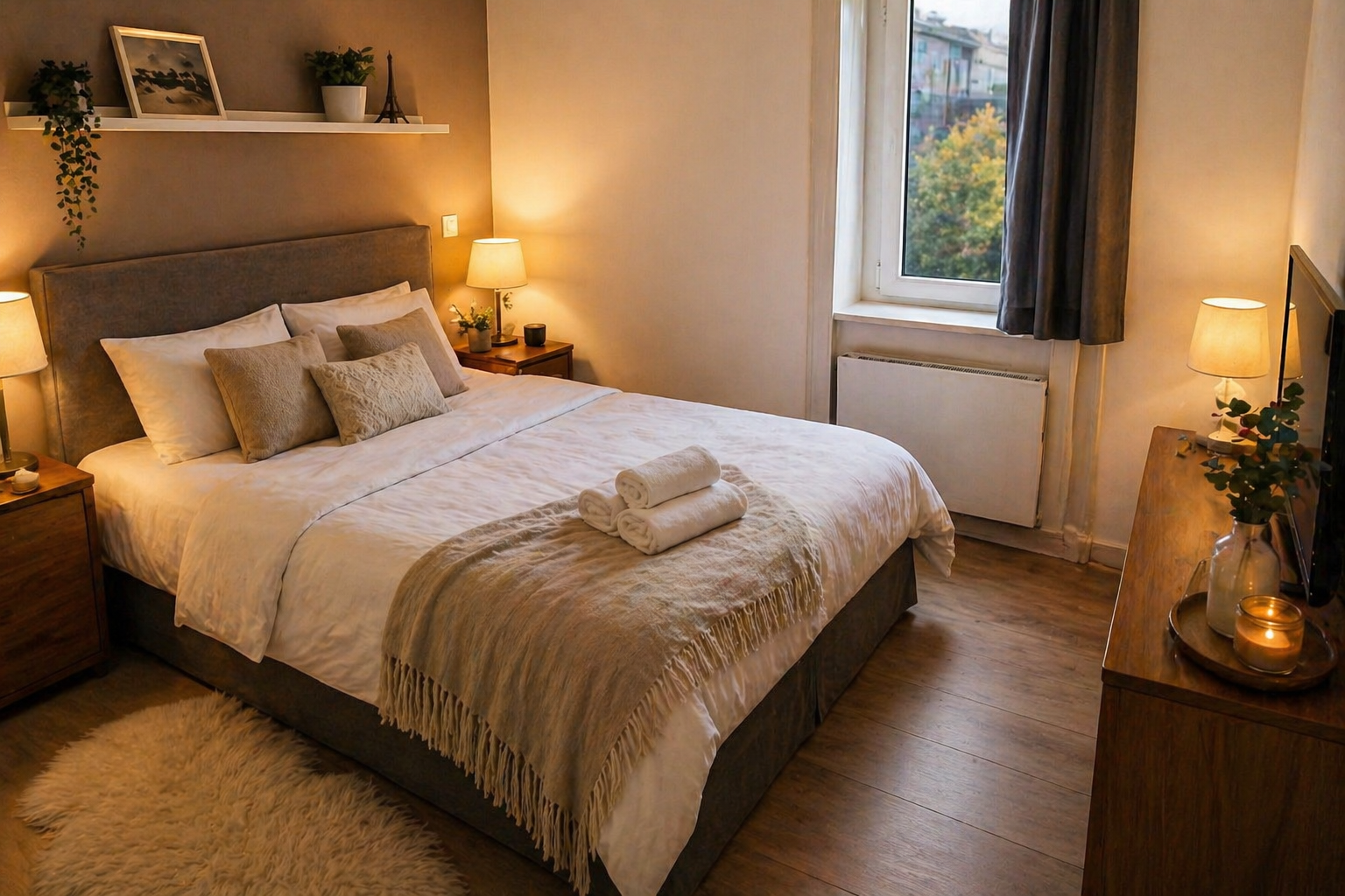 Chambre après